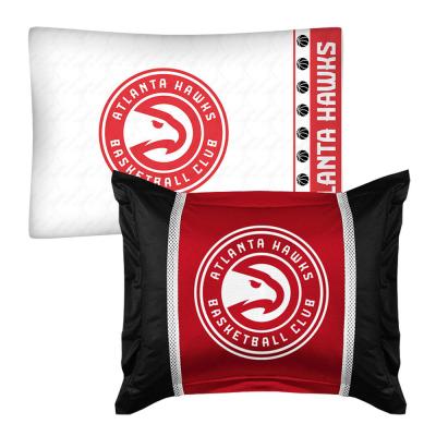 2pc NBA Atlanta Hawks Pillowcase Sham Set Basketball Bedding
