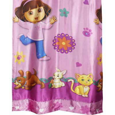 Dora the Explorer Drape Doras Pets Long Curtain Panel