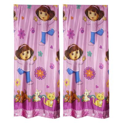 Dora the Explorer Drapes Doras Pets Long Curtain Set