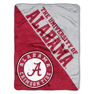 Alabama OFFICIAL Collegiate 'Halftone' Micro Raschel Throw