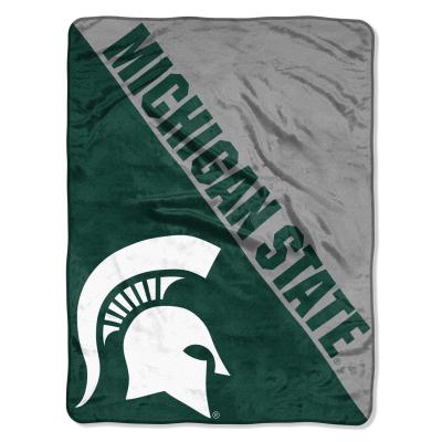 Michigan State OFFICIAL Collegiate 'Halftone' Micro Raschel Throw