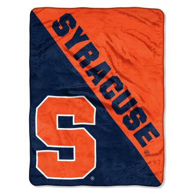 Syracuse OFFICIAL Collegiate 'Halftone' Micro Raschel Throw