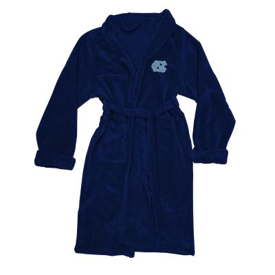 UNC OFFICIAL Collegiate Mens L/XL Silk Touch Bath Robe