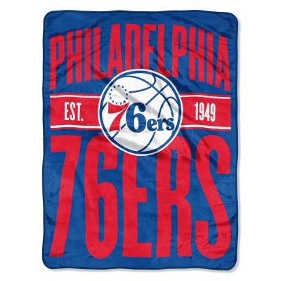 76ers OFFICIAL  'Clear Out' Micro Raschel Throw
