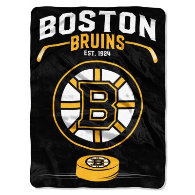 Bruins OFFICIAL National Hockey League, 'Inspired' 60'x 80' Raschel Throw  by The Northwest Company