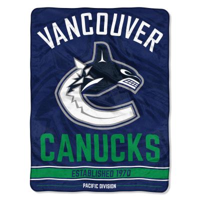 Canucks OFFICIAL  'Breakaway' Micro Raschel Throw