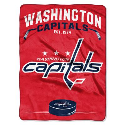 Capitals OFFICIAL National Hockey League, 'Inspired' 60'x 80' Raschel Throw  by The Northwest Company