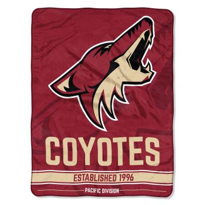 Coyotes OFFICIAL  'Breakaway' Micro Raschel Throw