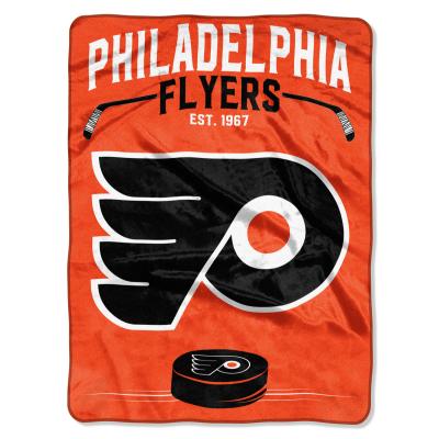 Flyers OFFICIAL National Hockey League, 'Inspired' 60'x 80' Raschel Throw  by The Northwest Company