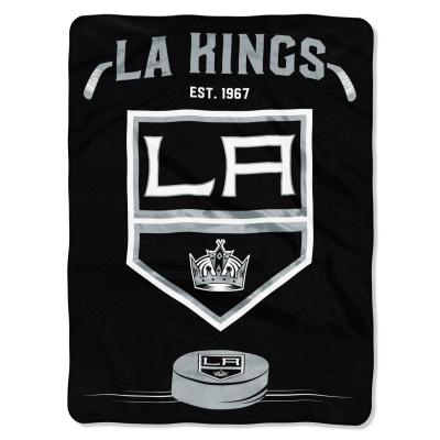 LA Kings OFFICIAL National Hockey League, 'Inspired' 60'x 80' Raschel Throw  by The Northwest Company
