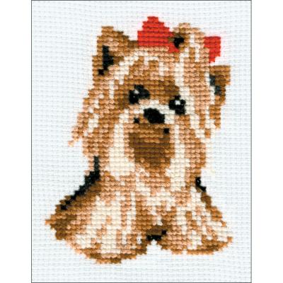 RIOLIS Counted Cross Stitch Kit 5'X6.25'-Yorkie (10 Count)