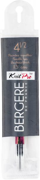 Bergere De France Birch Knit Pro Interchangeable Needle Tips-7/4.5mm 2/Pkg