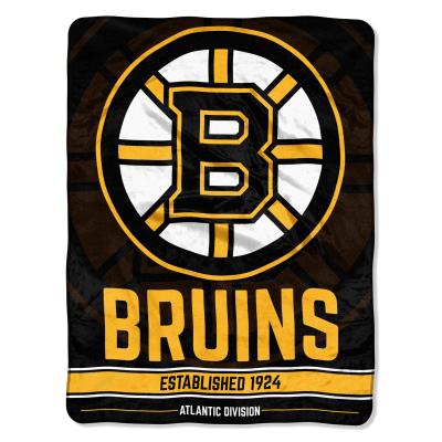 Bruins OFFICIAL  'Breakaway' Micro Raschel Throw