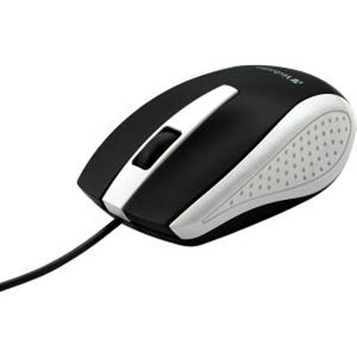 Corded Notbk Optical Mouse Wht