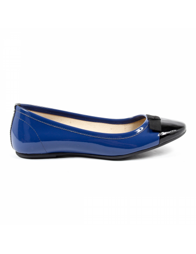 V 1969 Italia Womens Ballerina Blue GEMMA