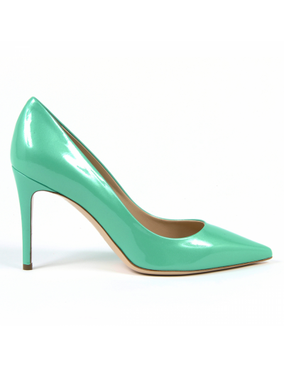 V 1969 Italia Womens Pump Green MINA