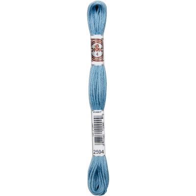 DMC 5-Strand Embroidery Soft Matte Cotton Thread 10.9yd-Very Light Blue - Case Pack of 12