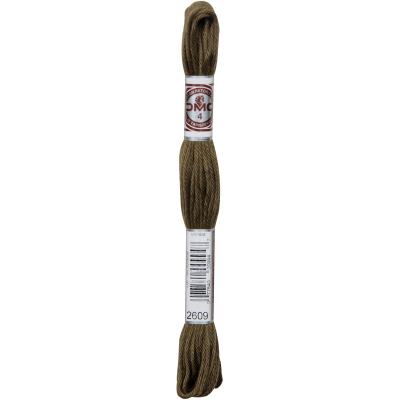 DMC 5-Strand Embroidery Soft Matte Cotton Thread 10.9yd-Medium Brown Gray - Case Pack of 12