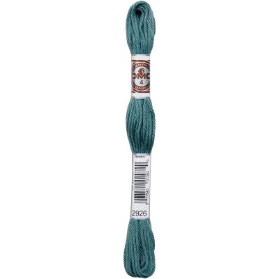 DMC 5-Strand Embroidery Soft Matte Cotton Thread 10.9yd-Medium Gray Green - Case Pack of 12