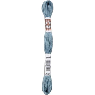 DMC 5-Strand Embroidery Soft Matte Cotton Thread 10.9yd-Light Antique Blue - Case Pack of 12