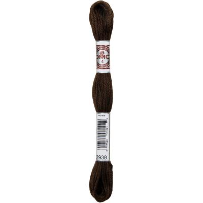 DMC 5-Strand Embroidery Soft Matte Cotton Thread 10.9yd-Ultra Dark Coffee Brown - Case Pack of 12