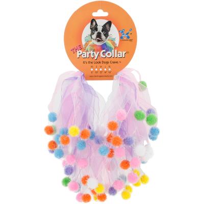 Charming Pet Party Collars-Birthday Medium 12'