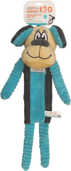 ASPCA Corduroy Pup Dog Toy-Blue