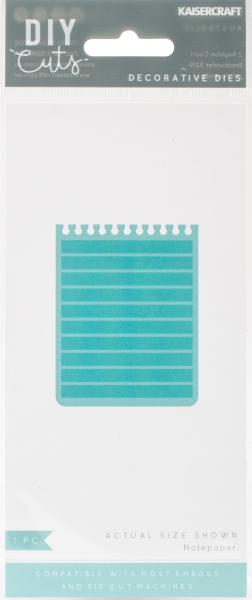Kaisercraft Decorative Die-Notepaper 1.75'X2.25'