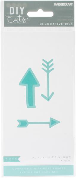 Kaisercraft Decorative Die-Arrows .5'X2'