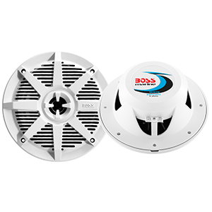 Boss Audio MR62W 6.5' 2-Way 200W Marine Speaker - White - Pair