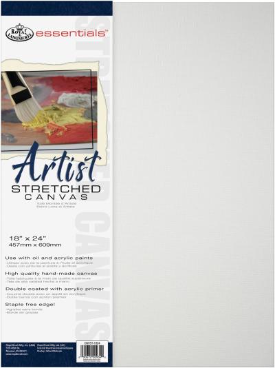 essentials(TM) Premium Stretched Canvas-18'X24'
