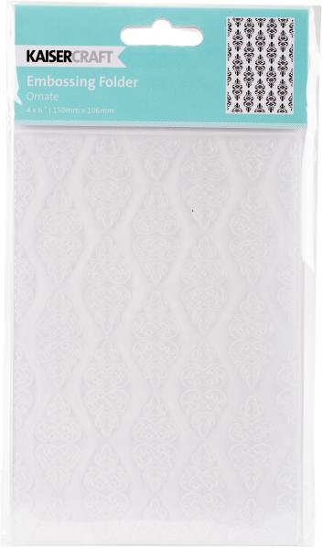 Kaisercraft Embossing Folder 4'X6'-Ornate