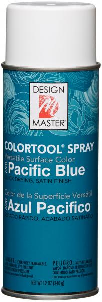 Design Master Colortool Spray Paint 12oz-Pacific Blue