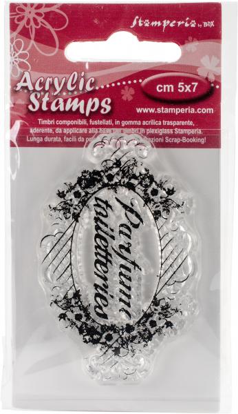 Stamperia Clear Stamp 2'X2.5'-Parfume