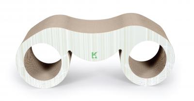 Pet Life Binocular Ultra Premium Modern Exquisite Contoured Cat Scratcher