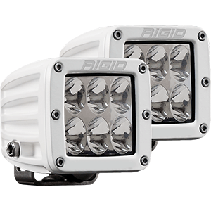 CLOSEOUT - RIGID Industries D-Series PRO Specter-Driving LED - Surface Mount - Pair - White