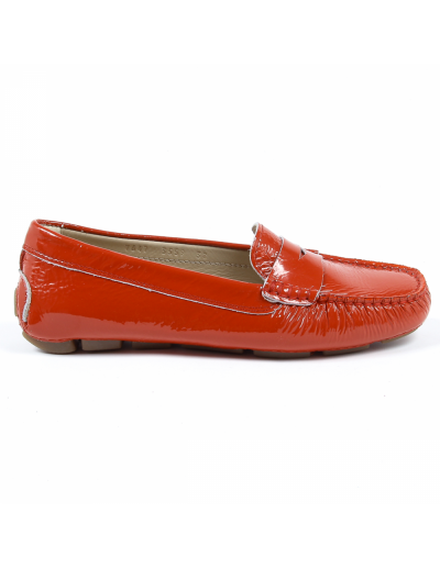 V 1969 Italia Womens Loafer Red AMALFI