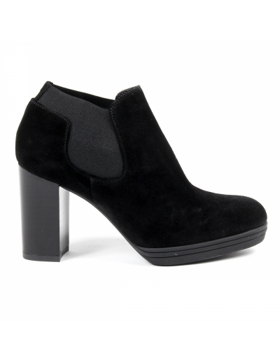 V 1969 Italia Womens Heeled Ankle Boot Black GRACY