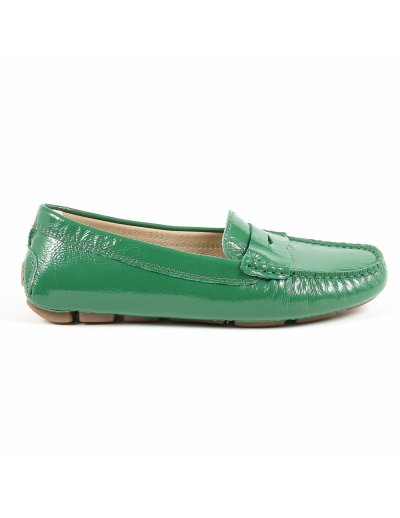 V 1969 Italia Womens Loafer Green AMALFI