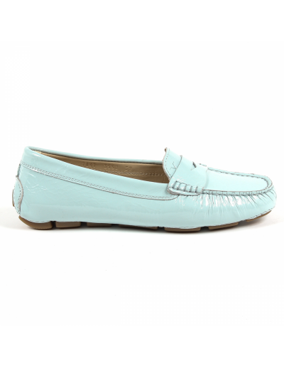 V 1969 Italia Womens Loafer Light Blue AMALFI