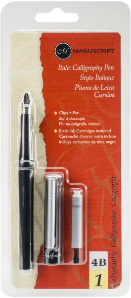 Manuscript Italic Calligraphy Pen-4B