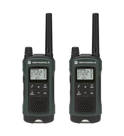 35 Mile 2 Pack NOAA Radios w/ PTT Earbud