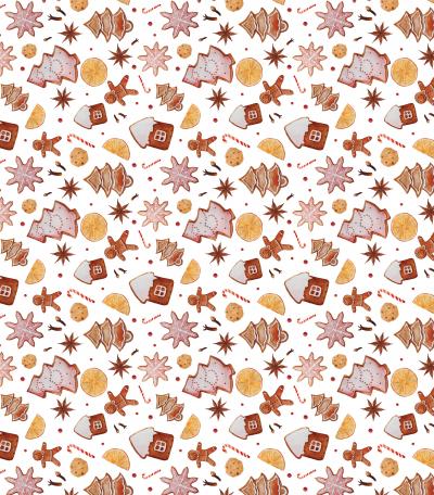 Craft Consortium Decoupage Papers 13.75'X15.75' 3/Pkg-Christmas - Gingerbread