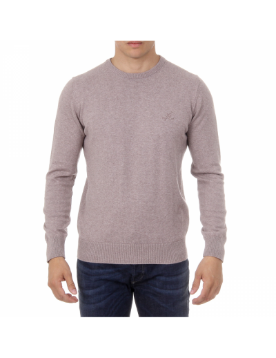 Ufford & Suffolk Polo Club Mens Sweater Long Sleeves Round Neck PULLRUS100 VISON