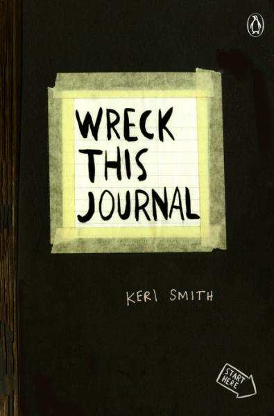 Wreck This Journal Expanded Edition 5.5'X8.25'-Black