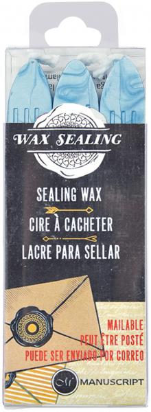 Sealing Wax 3/Pkg-Blue