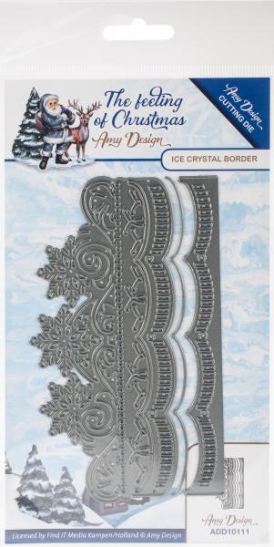 Find It Trading Amy Design The Feeling Of Christmas Die-Ice Crystal Border