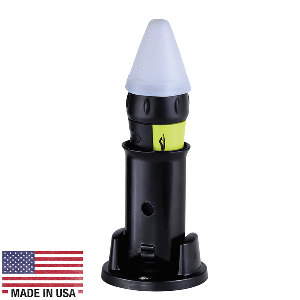 Princeton Tec AMP Kayak Mount w/ AMP 1L - Neon Yellow Light & Cone