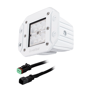 HEISE 6 LED Marine Cube Light - Flush Mount - 3'