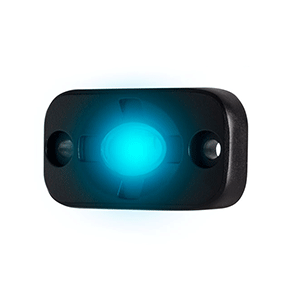 HEISE Auxiliary Accent Lighting Pod - 1.5' x 3' - Black/Blue
